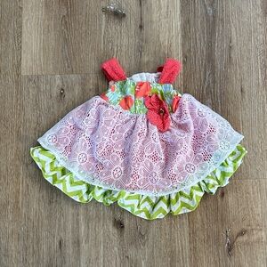 Counting Daisies Floral‎ Baby Dress